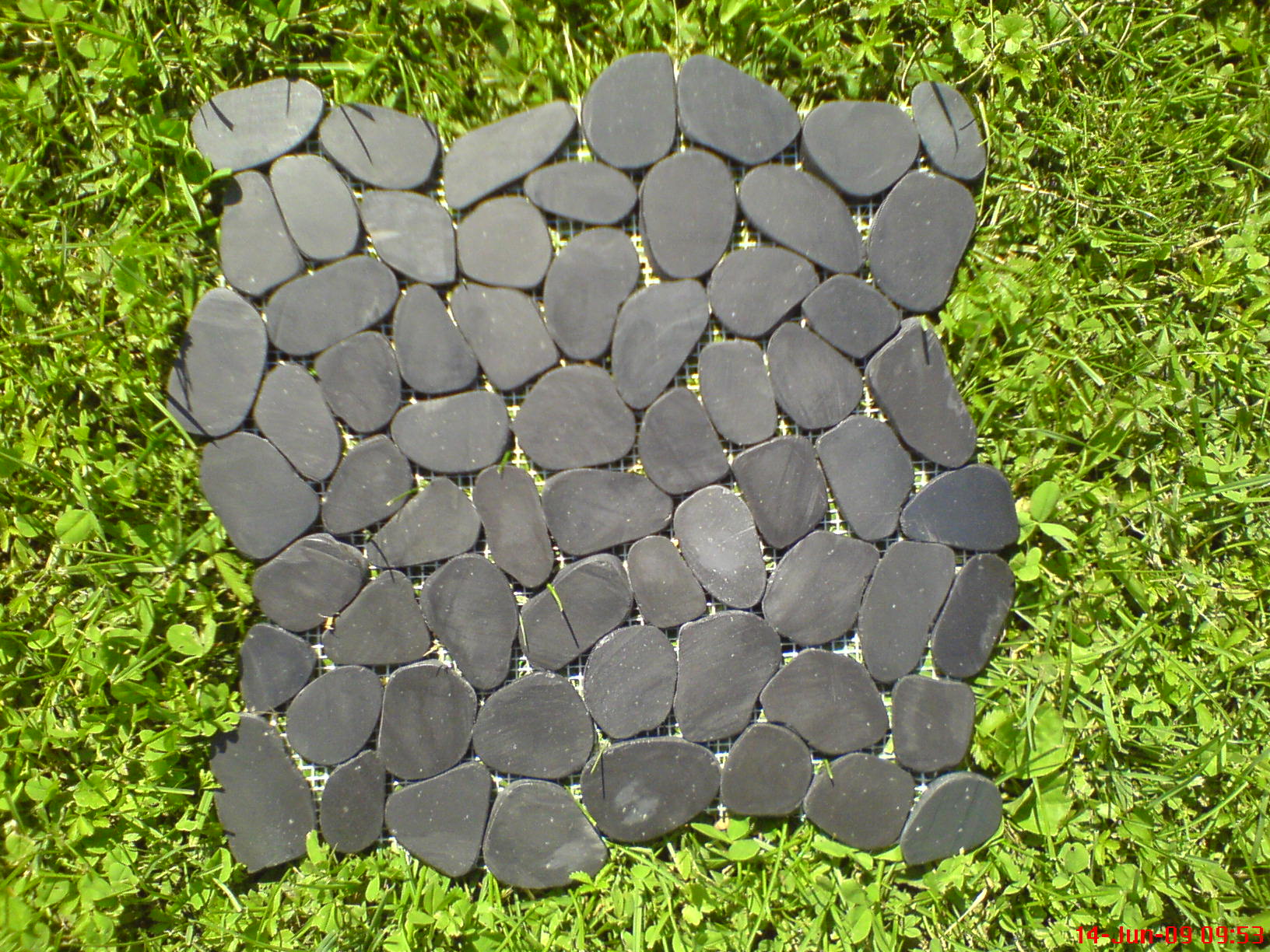 Naravni kamen RF Black flat mosaic 30cmx30cm 1m2, rf white mosaic tile flat,naravni kamen,naravne ploščice,eko kamen