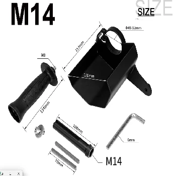 nastavek za M14 brusilko, poliranje, ceneje, ugodno, prihranek, lokalno, Ljubljana, kotna brusilka, odstranjevanje rje, polirne gobice