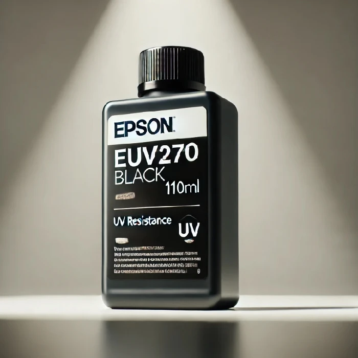 Črnilo za Epson tiskalnike EUV270 Black 110ml, ceneje, ugodno, prihranek, lokalno, Ljubljana, Epson, Epson EUV270 Black, črnilo, sitotisk, UV odporno, dolgotrajna črnina