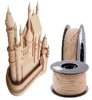 Filament za 3D tiskalnik naravna vlakna Bambus 1,75mm 2500g, pla bambus