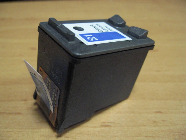 Obnovljena črna kaseta HP 21 XL (C9351CE), hp21,hp 21,Deskjet 3920,3920