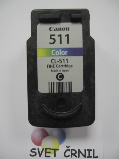Obnovljena kartuša Canon CL-511 Color (BS2972B001AA), BS2972B001AA,Canon PG-510 black refill bulk ink,CANON 510,510