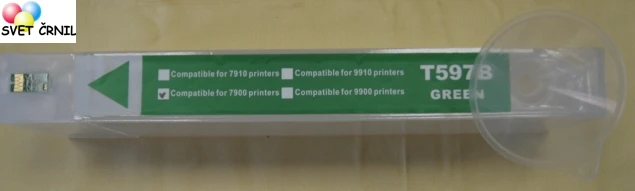 Večna prozorna kartuša Green T597B za Epson Stylus PRO 7700/7900/7910/9710 300mL, 7700,7900,7910,7710