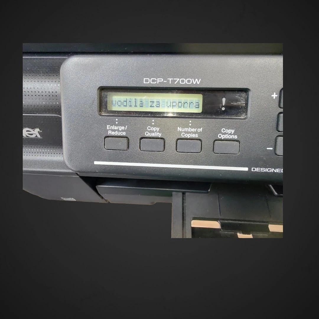 Zamenjava tamponov v Brother tiskalnikih DCP-T500 DCP-T300 DCP-T700, 