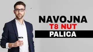 navojna palica T8,linearni pomik,pritrjevanje,natančnost,CNC stroji,3D tiskalniki,enostavna izdelava,prilagodljivost,zanesljivost,matice in podložke,Z-os,mehanski sistemi,stabilnost konstrukcij,cenovna dostopnost,gladko premikanje